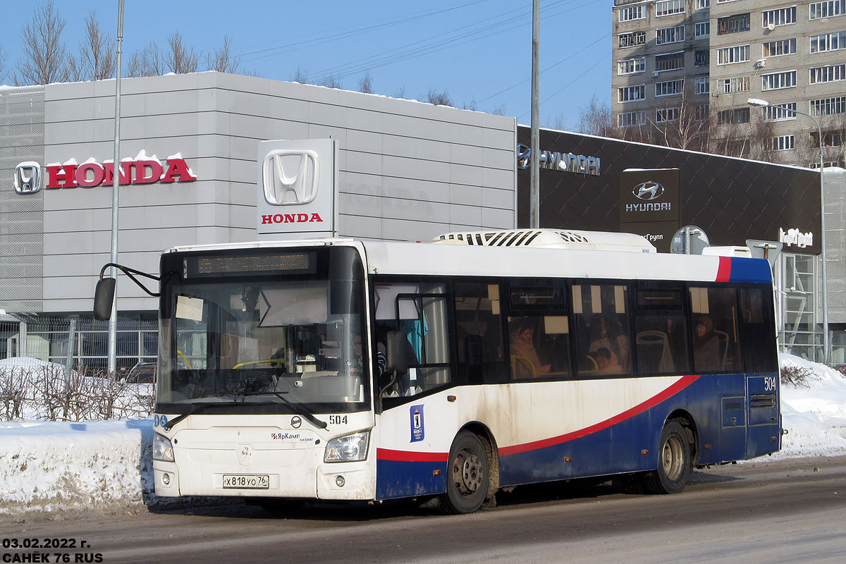 Ярославская область, ЛиАЗ-4292.60 (1-2-0) № 504