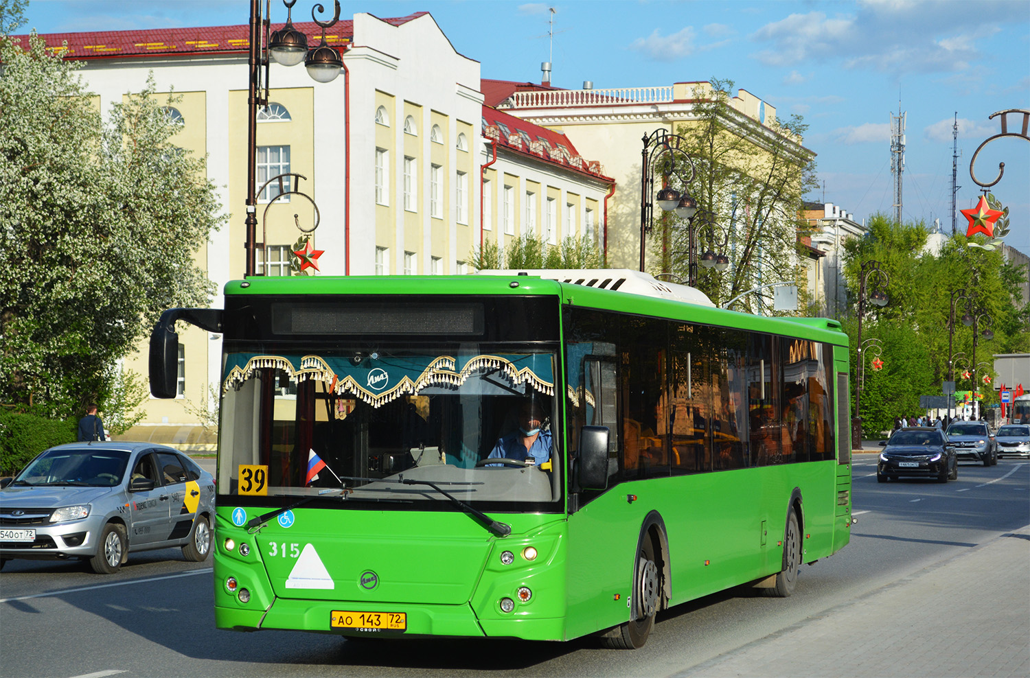 Tumen region, LiAZ-5292.65 Nr. 315