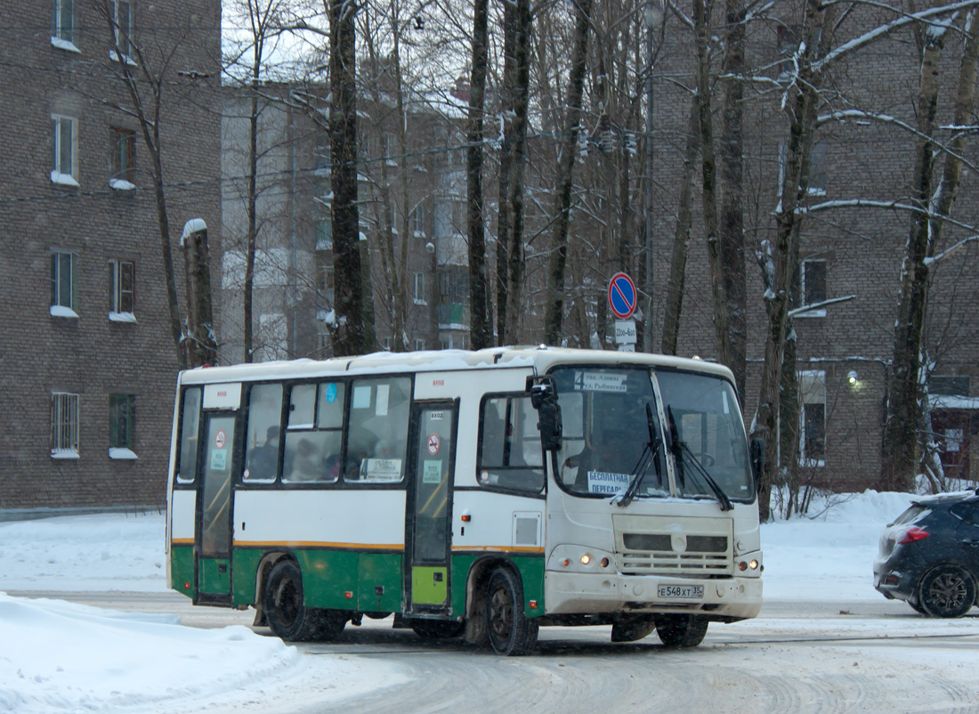 Вологодская область, ПАЗ-320402-03 № Е 548 ХТ 35