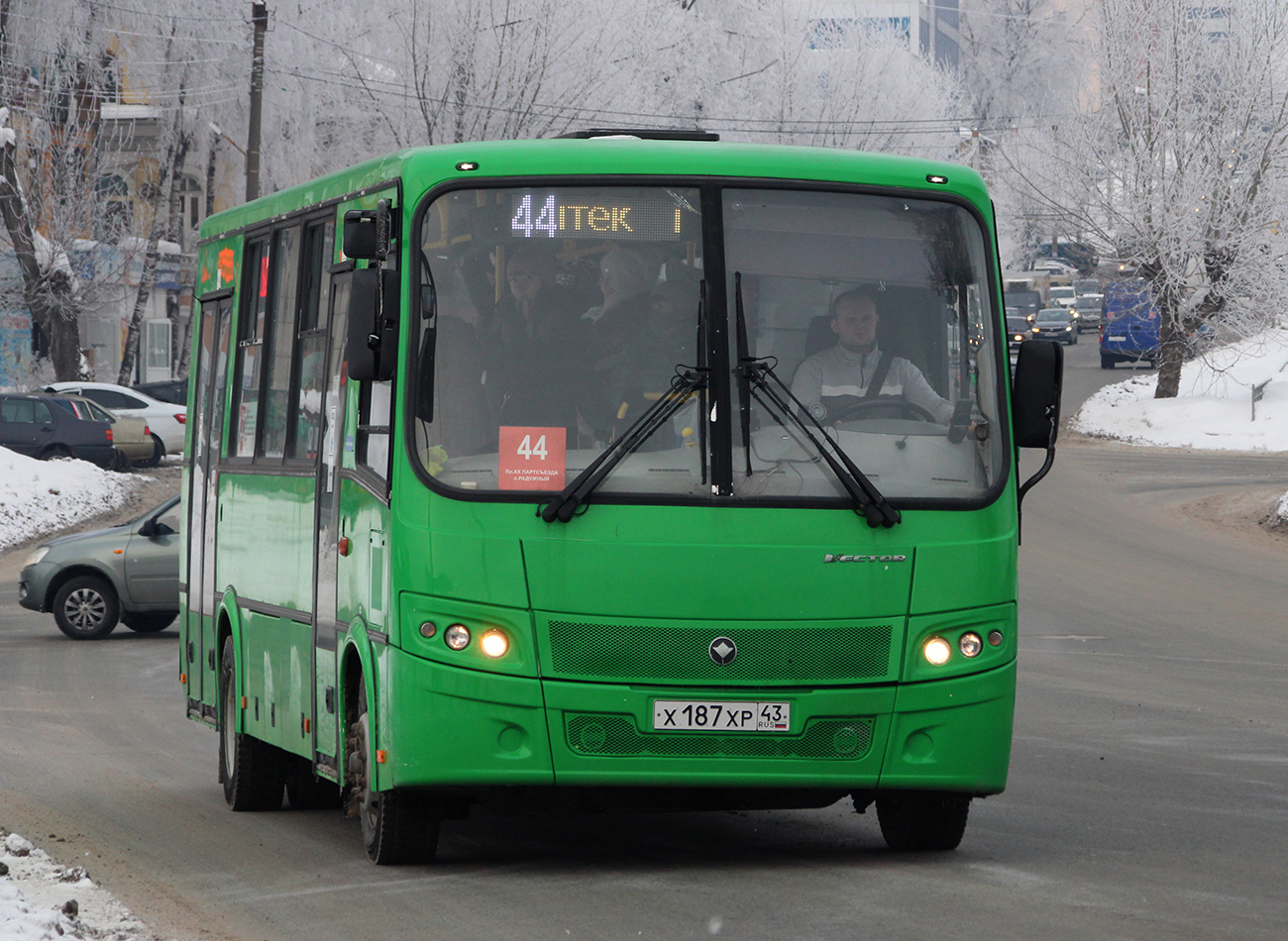 Кировская область, ПАЗ-320414-04 "Вектор" (1-2) № Х 187 ХР 43