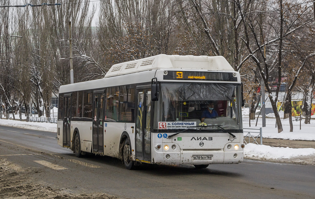 Саратовская область, ЛиАЗ-5292.67 (CNG) № В 781 КУ 164