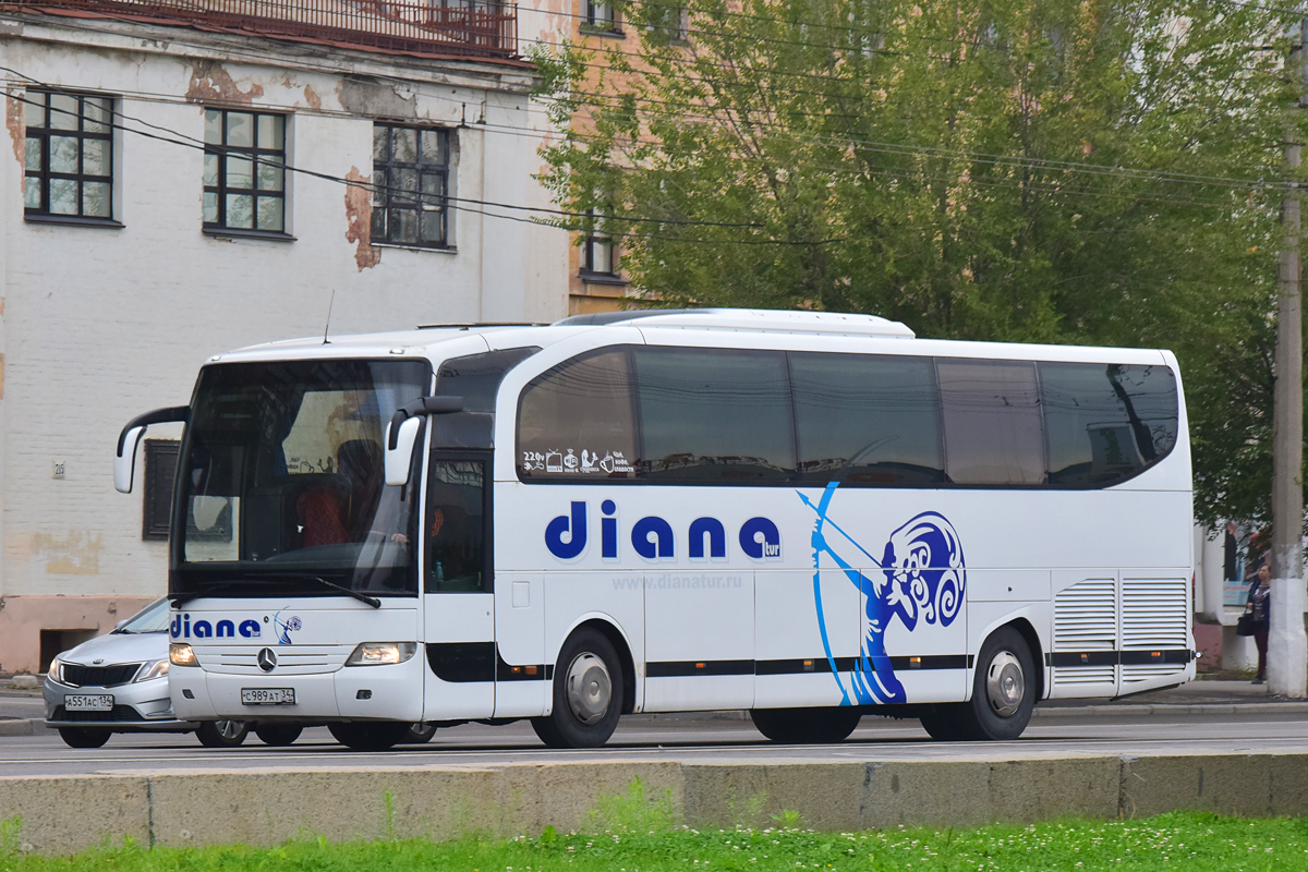 Волгоградская область, Mercedes-Benz O580-15RHD Travego № С 989 АТ 34