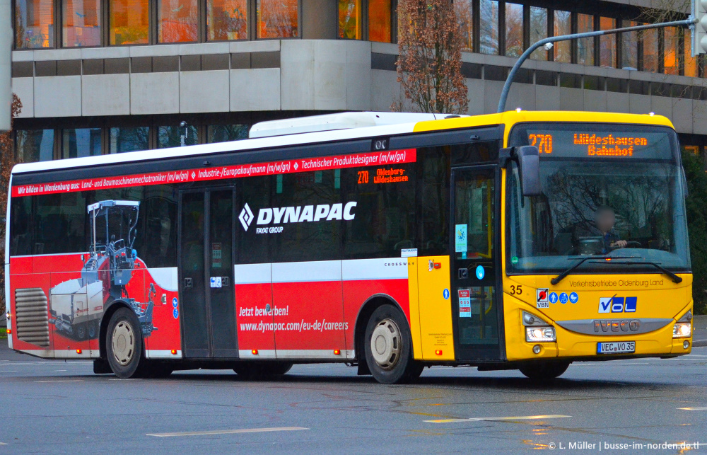 Нижняя Саксония, IVECO Crossway LE CITY 12M № 35