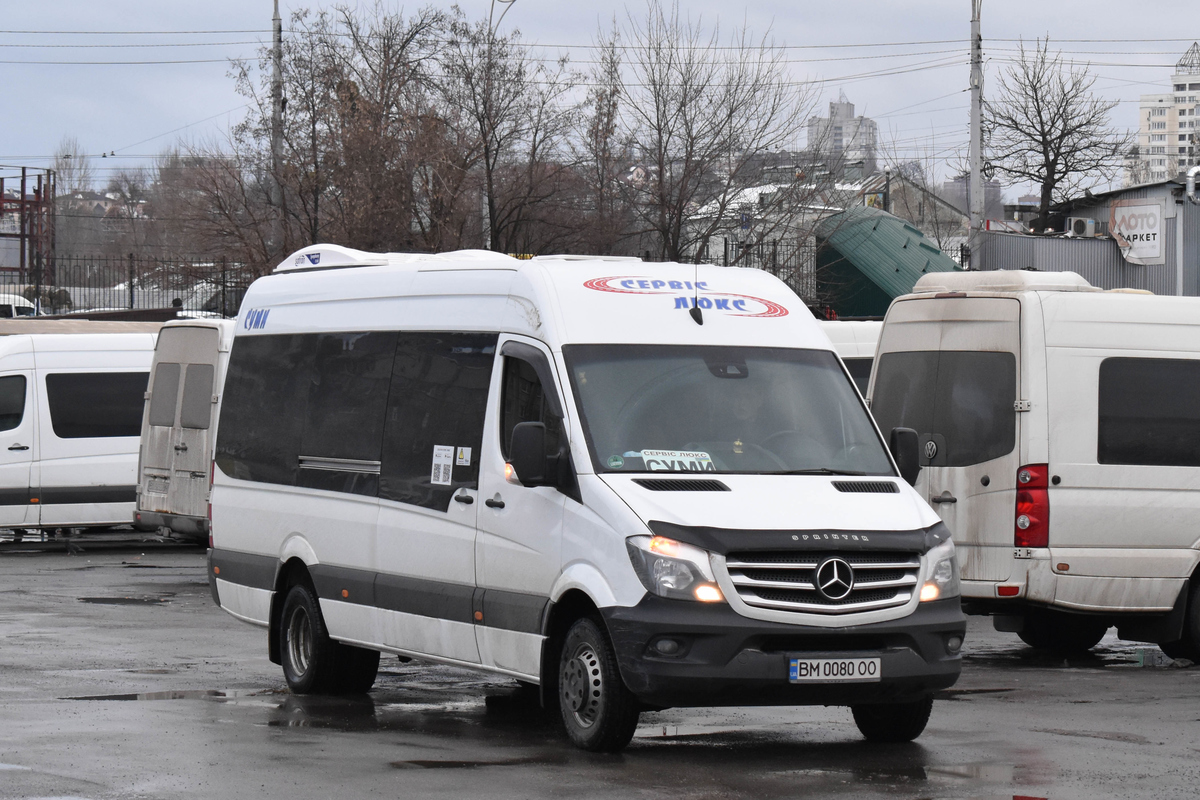 Сумская область, Mercedes-Benz Sprinter W906 516CDI № BM 0080 OO