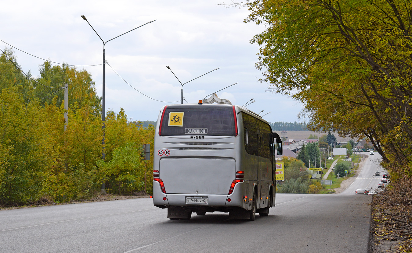 Рязанская область, Higer KLQ6840Q № Е 911 НУ 62