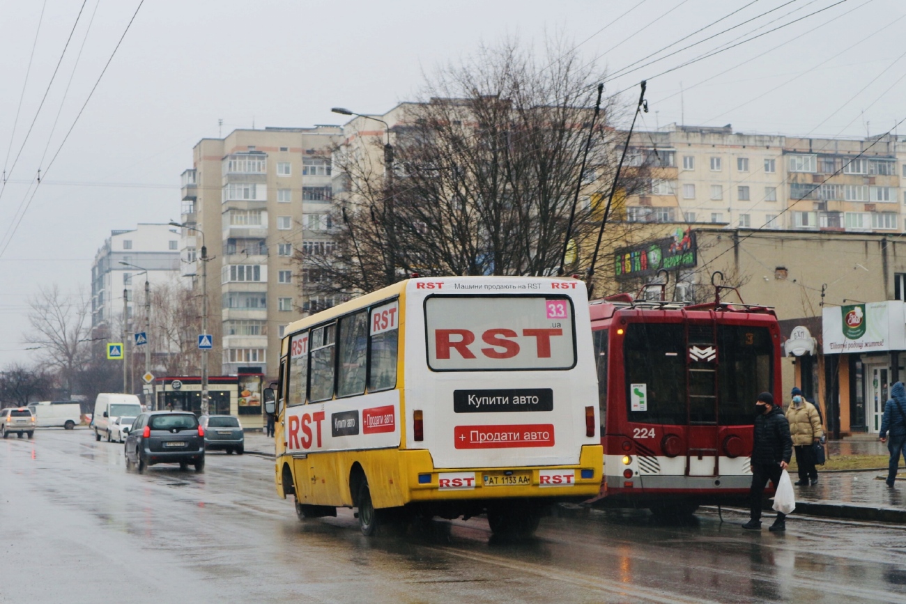 Ивано-Франковская область, БАЗ-А079.04 "Эталон" № AT 1133 AA