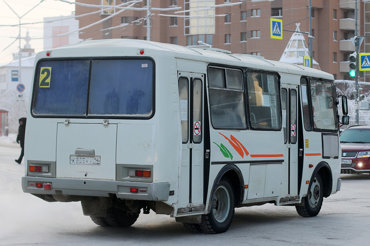 Саха (Якутия), ПАЗ-32054 № К 805 КУ 14