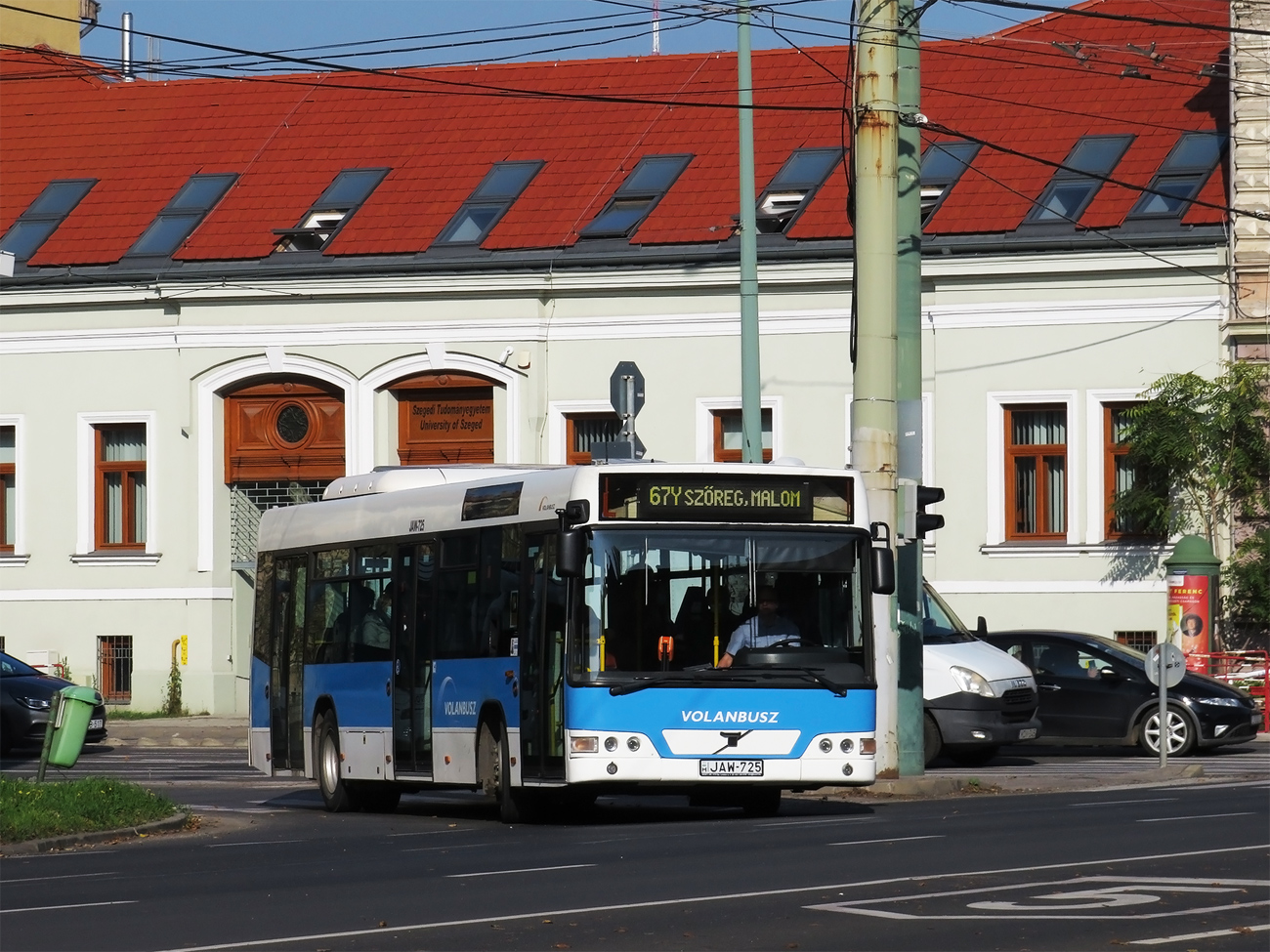 Венгрия, Volvo 7000 № JAW-725