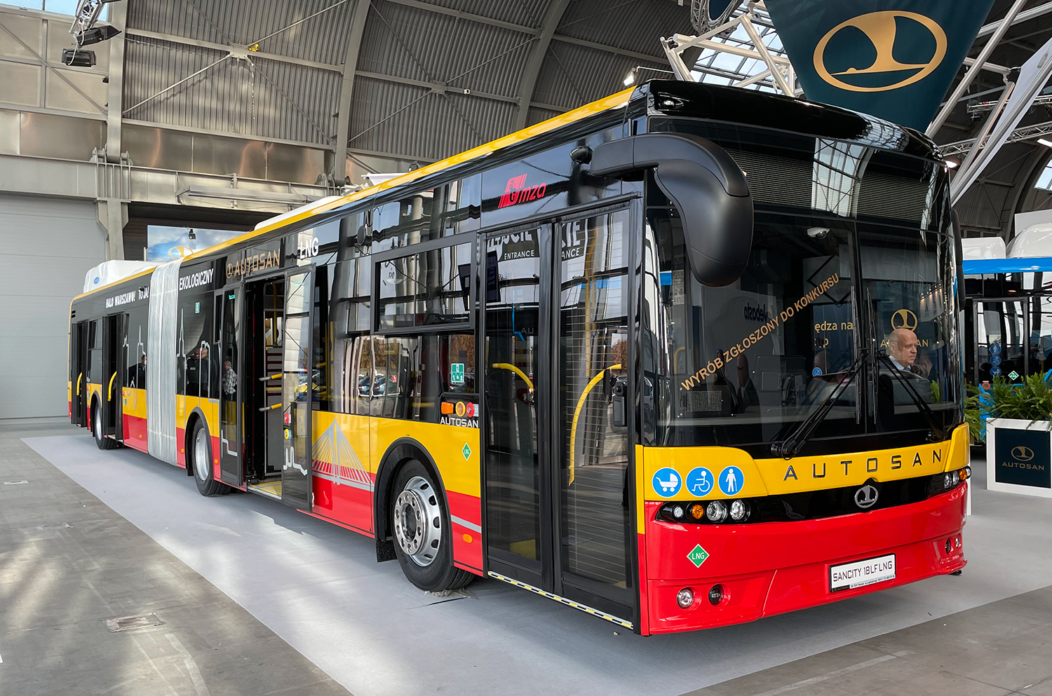 Польша, Autosan SanCity M18LF LNG № [820002]