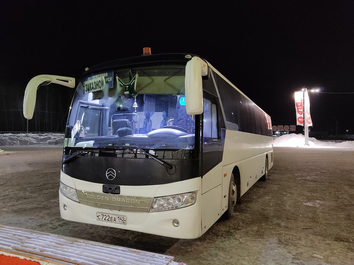 Кемеровская область - Кузбасс, Golden Dragon XML6127JR Snow Leopard № С 722 ЕА 142