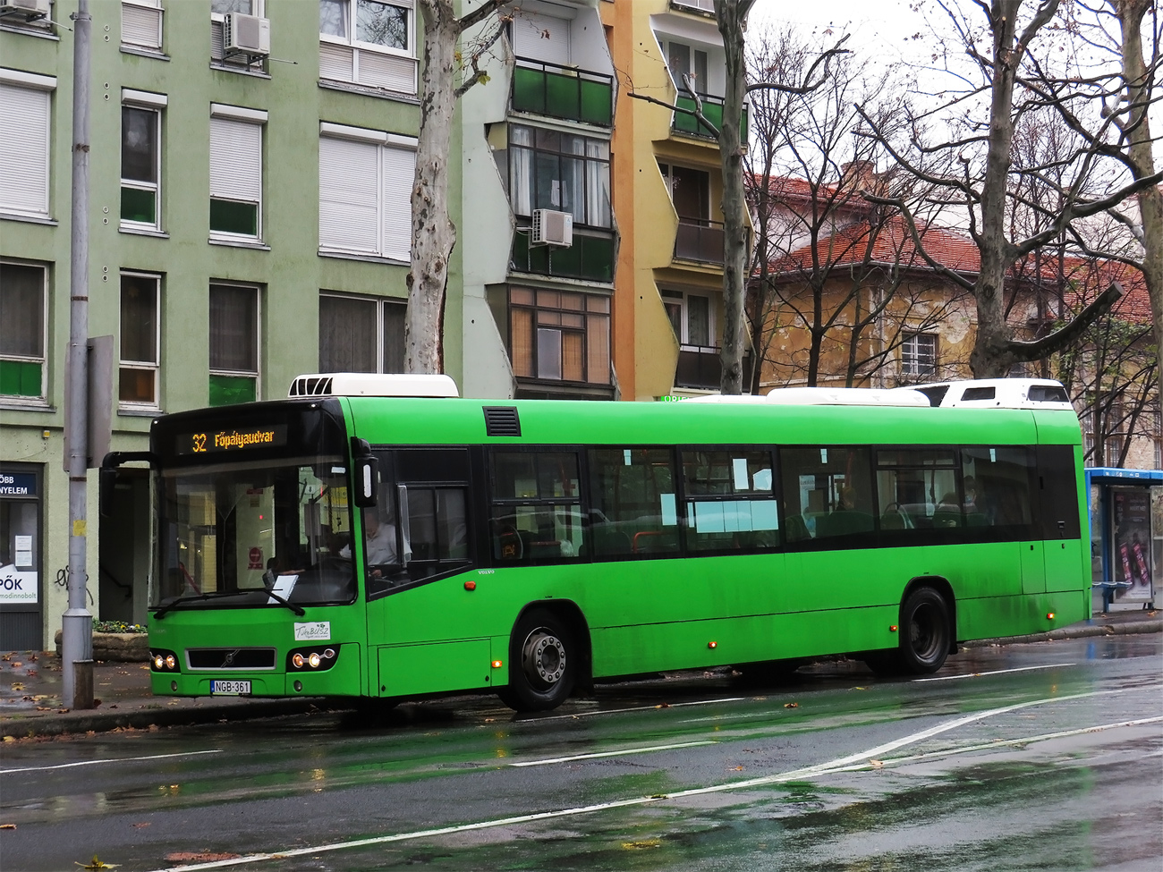Венгрия, Volvo 7700 № NGB-361