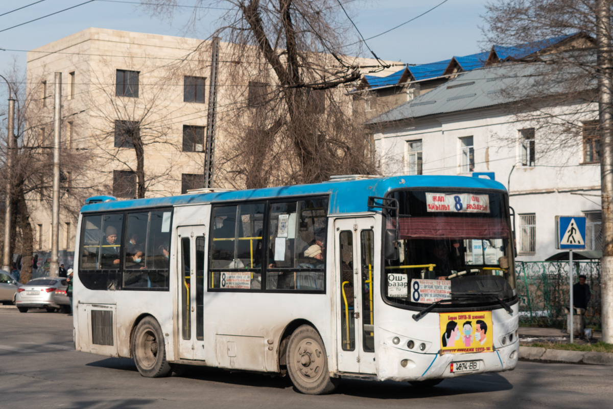 Кыргызстан, Yaxing JS6811GH № 4874 BB
