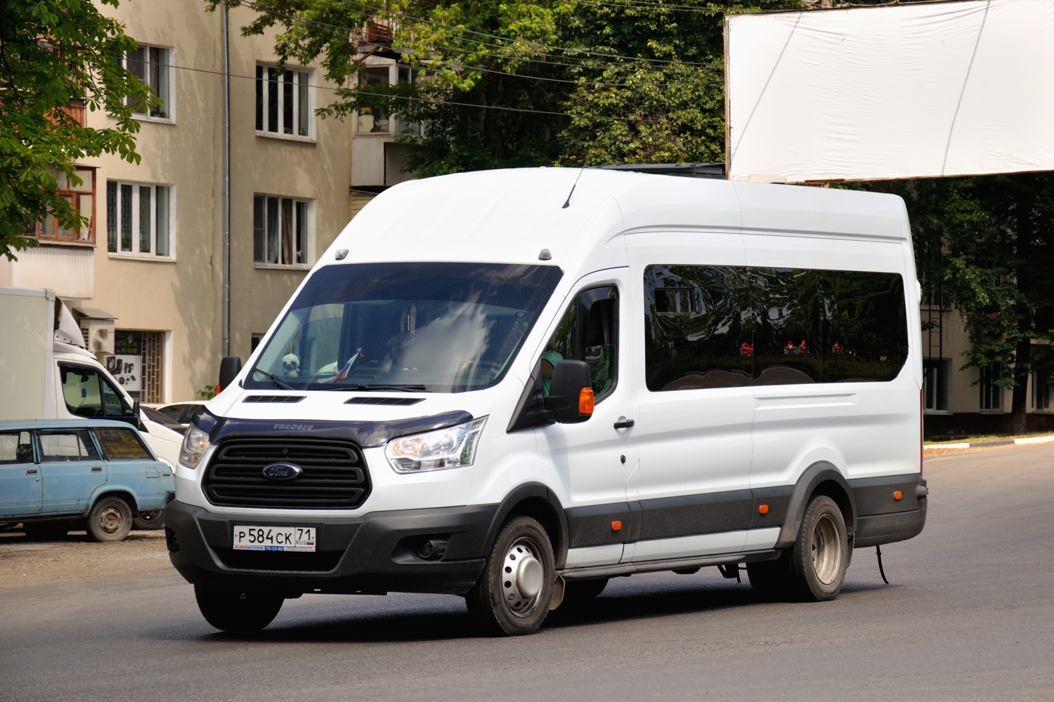 Тульская область, Ford Transit FBD [RUS] (Z6F.ESG.) № Р 584 СК 71