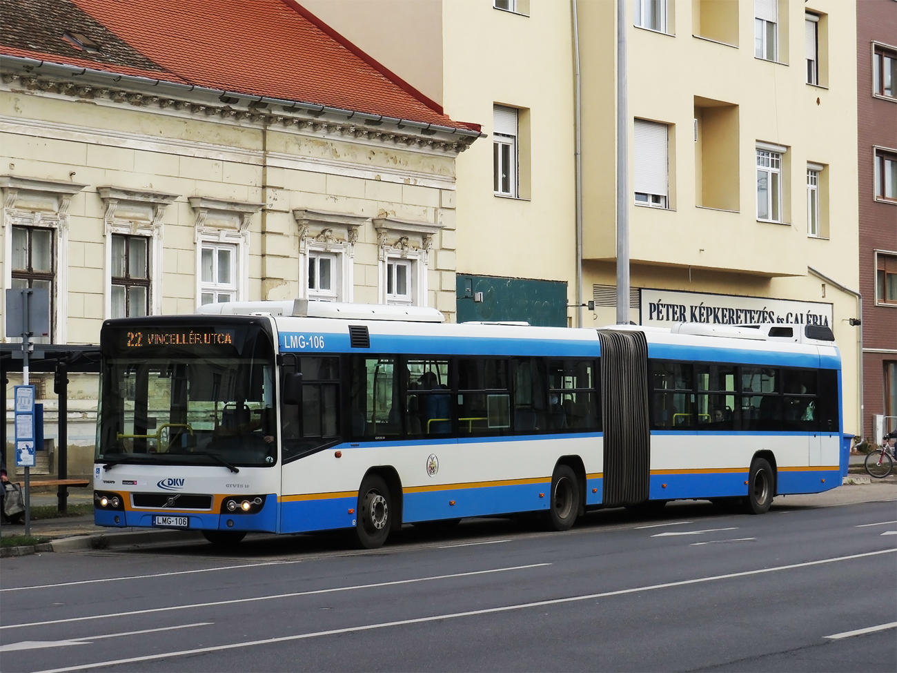 Венгрия, Volvo 7700A № LMG-106