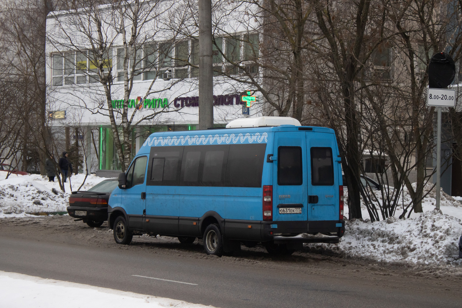 Москва, Нижегородец-2227UU (IVECO Daily) № О 631 ЕК 777
