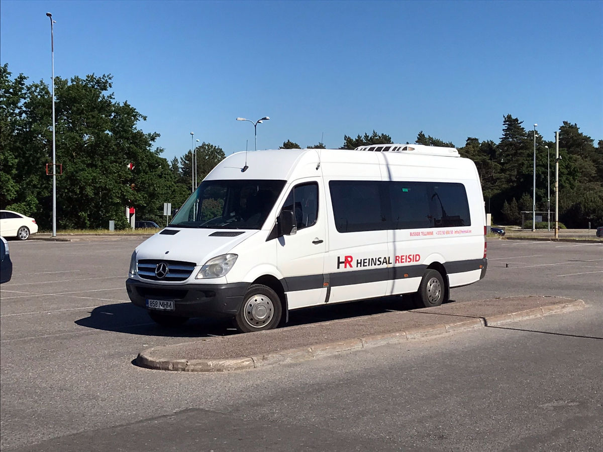 Эстония, Mercedes-Benz Sprinter W906 518CDI № 858 MHM