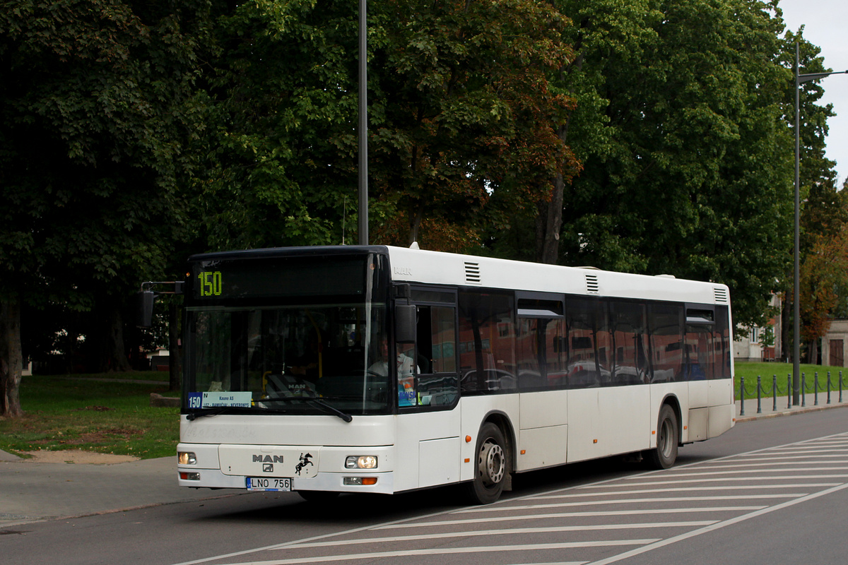 Литва, MAN A20 NÜ313 № LNO 756
