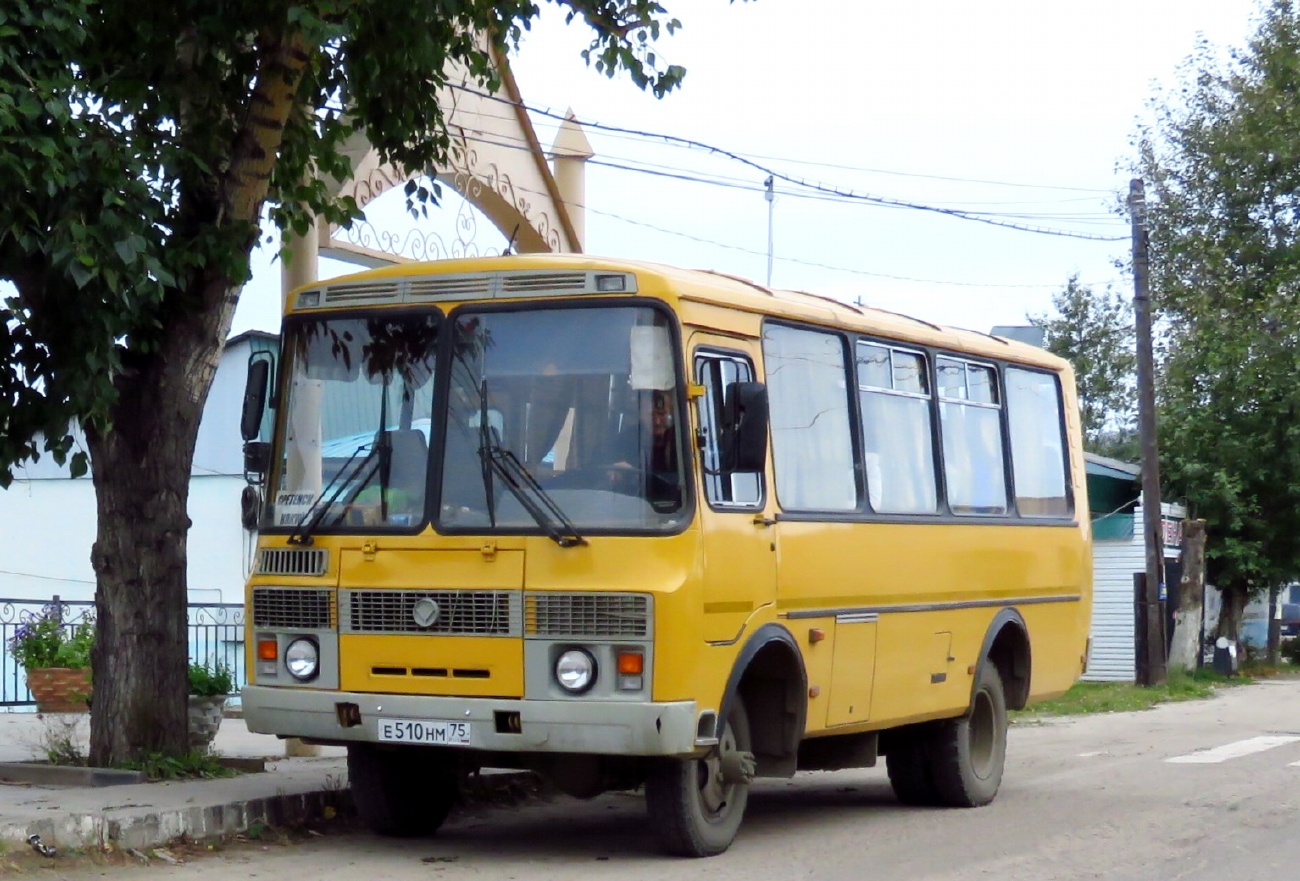 Забайкальский край, ПАЗ-3206-110-70 № Е 510 НМ 75