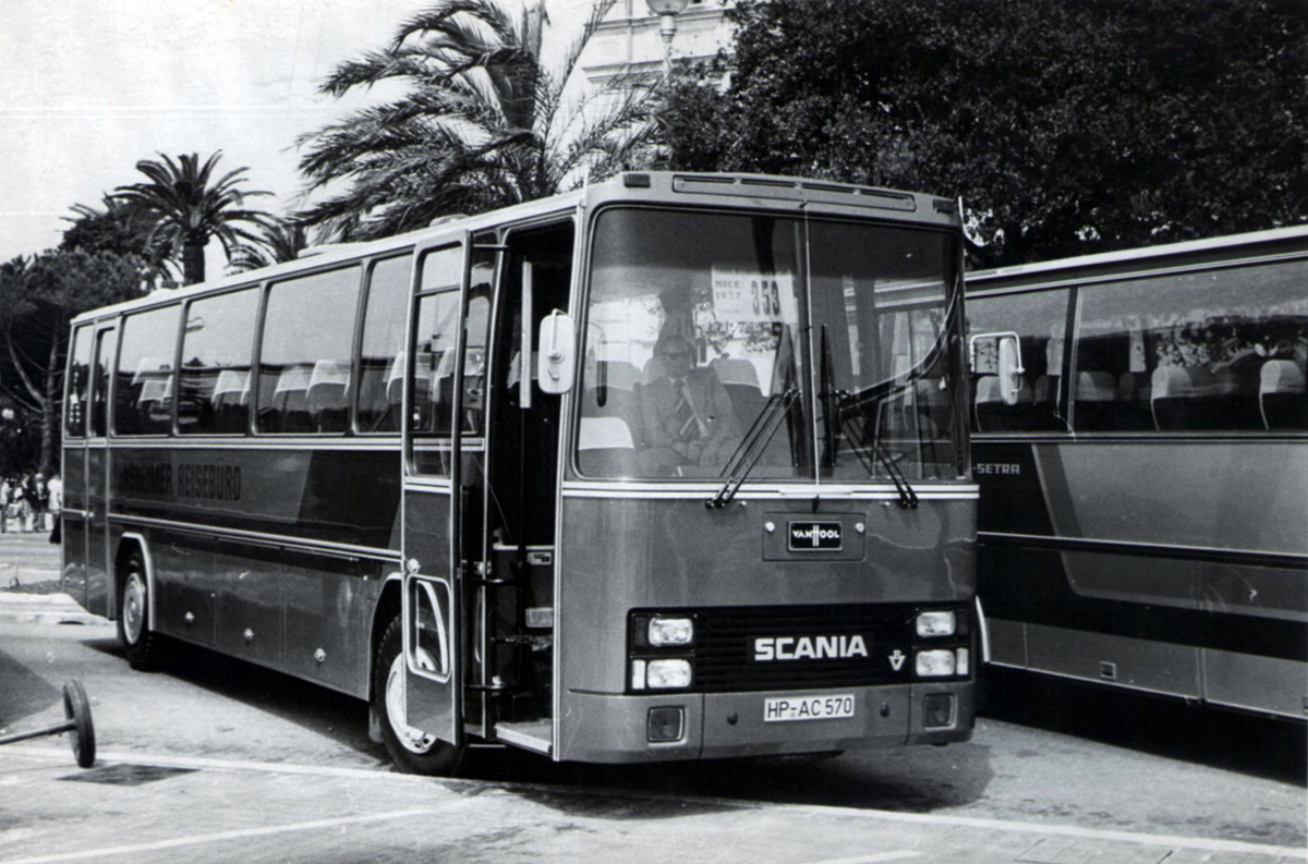 Гессен, Van Hool Jumbo № HP-AC 570; Франция — Автобусная неделя 1977