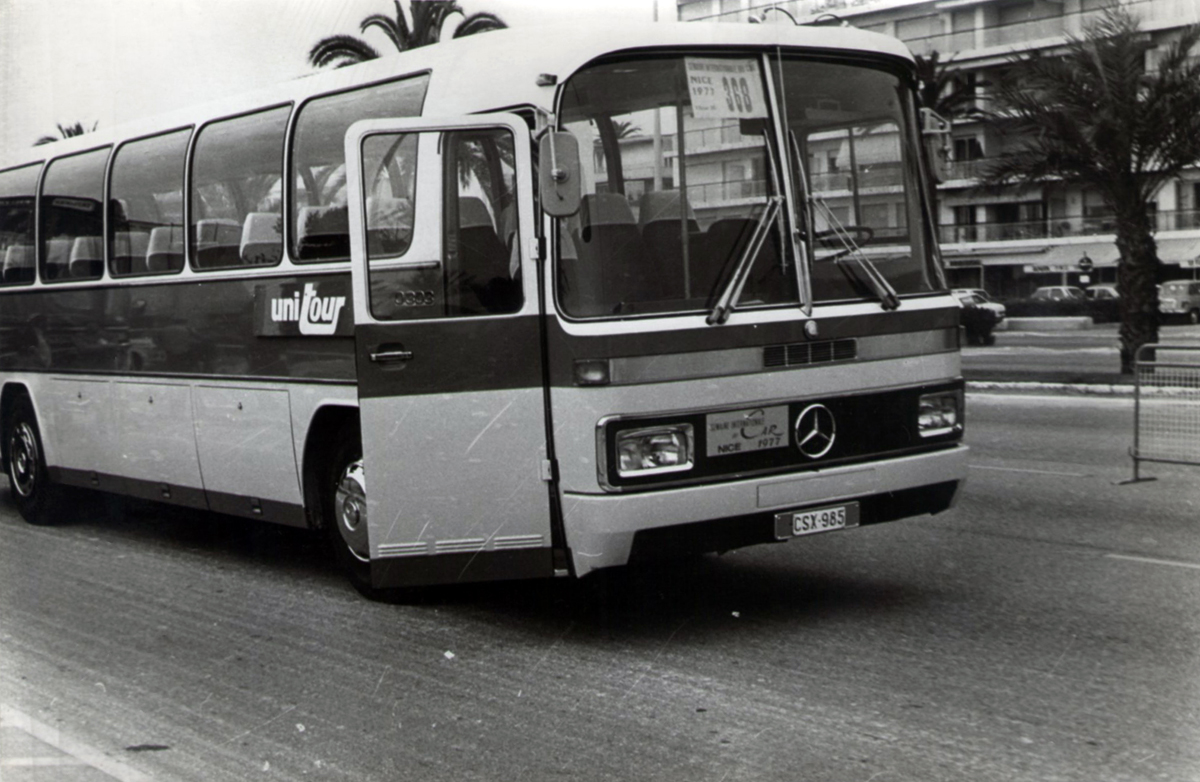 Бельгия, Mercedes-Benz O303-14KHP-A № CSX-985; Франция — Автобусная неделя 1977