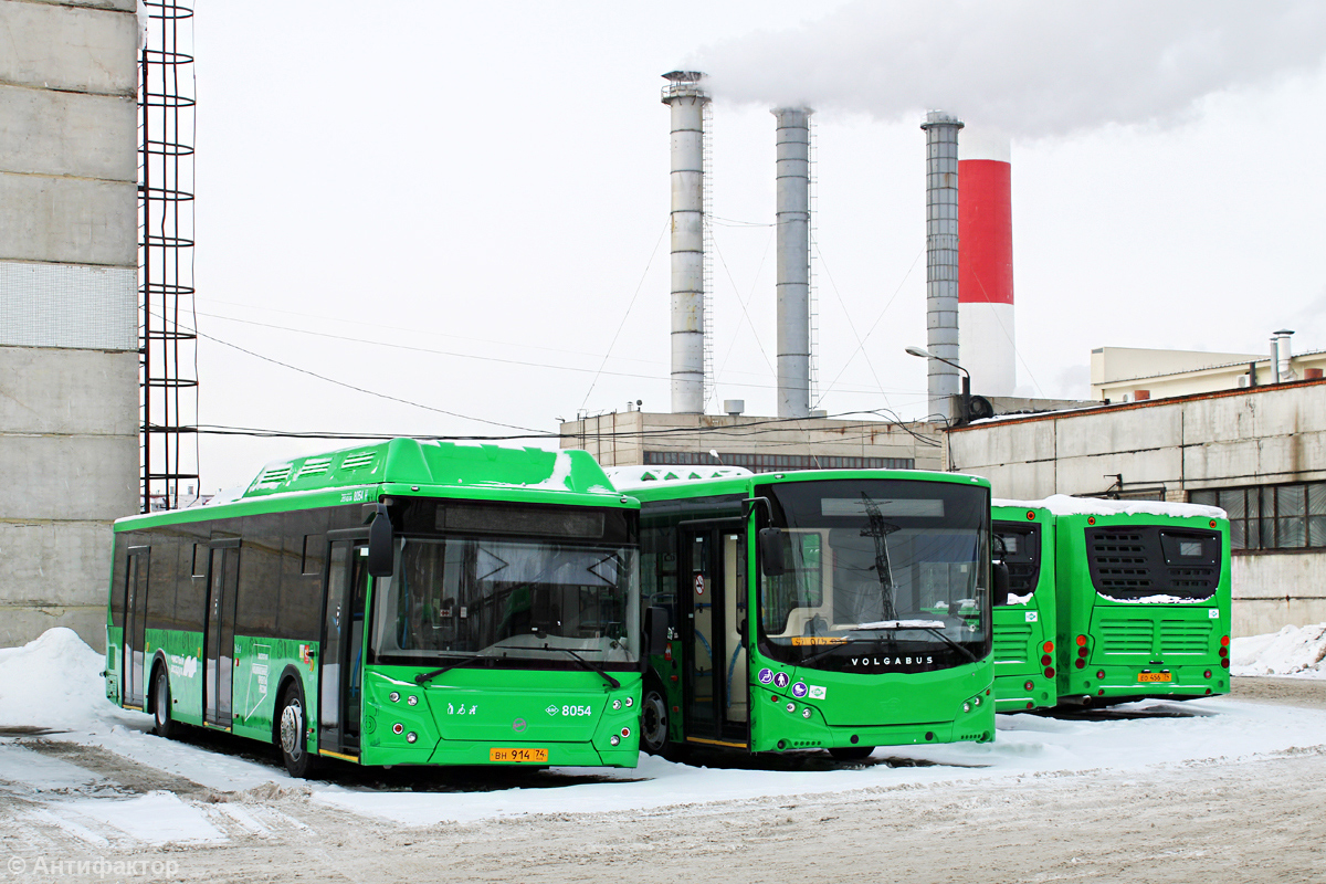 Челябинская область, ЛиАЗ-5292.67 (CNG) № 8054; Челябинская область — Предприятия автобусного транспорта