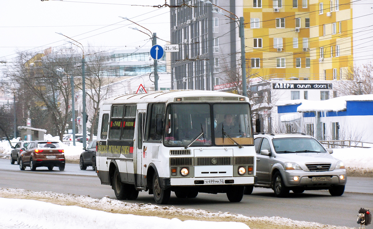 Нижегородская область, ПАЗ-32053-80 № Х 499 МН 52