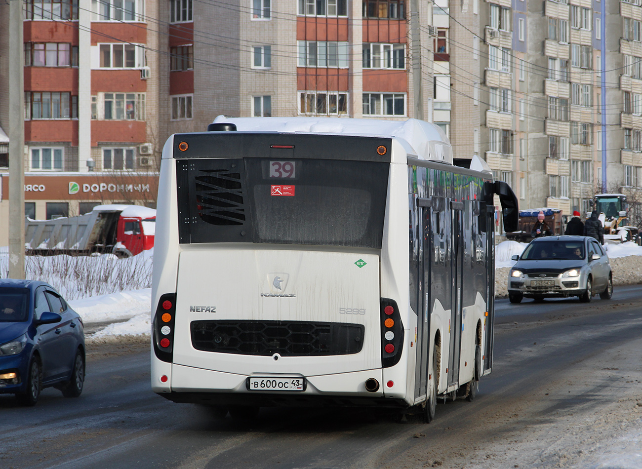 Кировская область, НефАЗ-5299-40-57 (CNG) № В 600 ОС 43