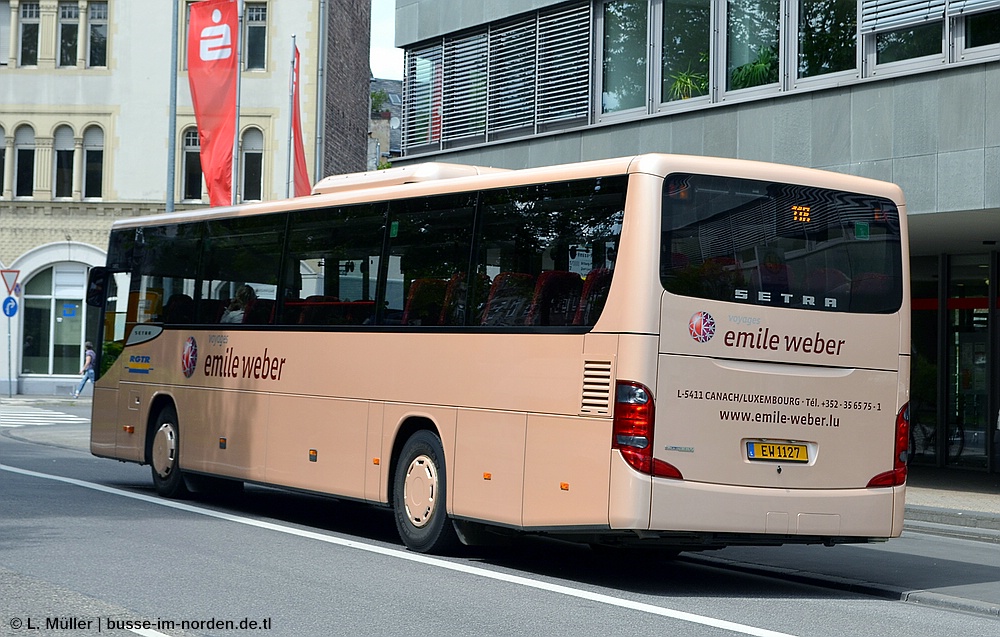 Люксембург, Setra S415UL № EW 1127