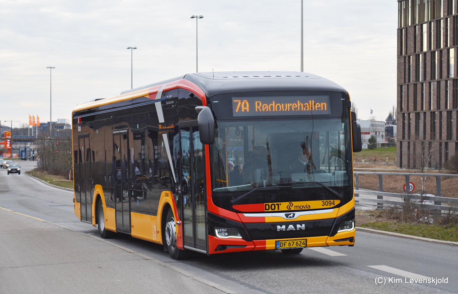 Дания, MAN 12C Lion's City 12 E NL367 № 3094