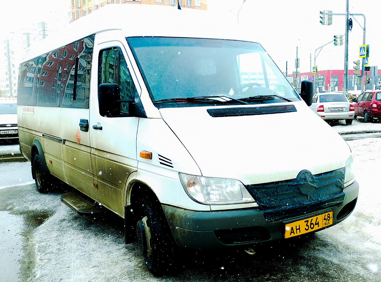 Липецкая область, Луидор-223215 (MB Sprinter Classic) № АН 364 48 Липецкая область, Луидор-223215 (MB Sprinter Classic) № АН 364 48