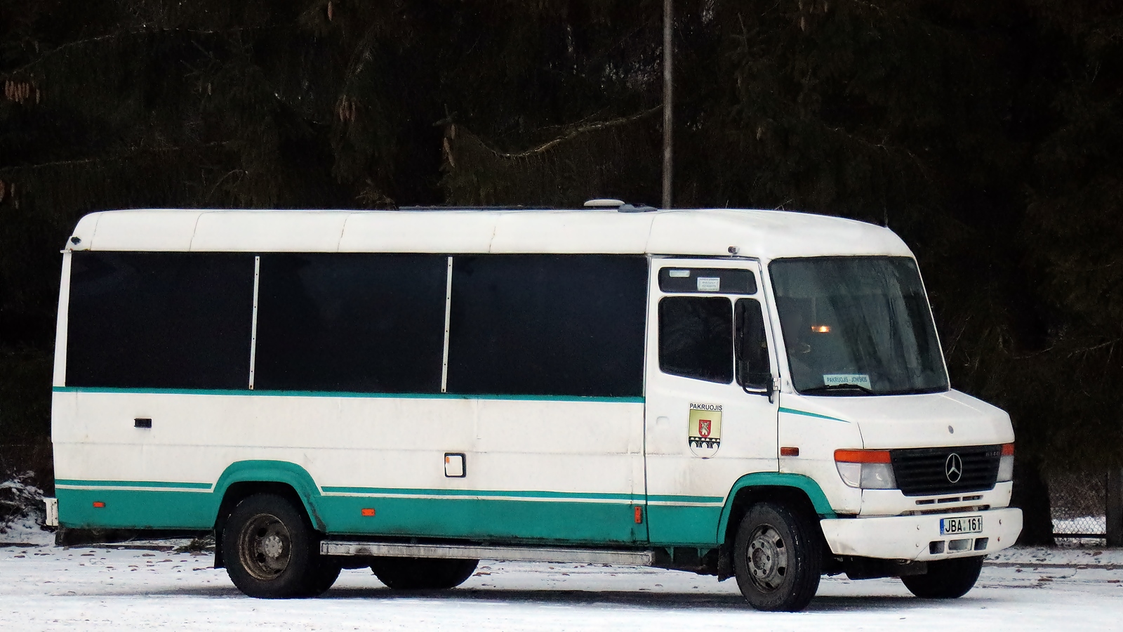 Lithuania, Mercedes-Benz Vario 614D # JBA 161
