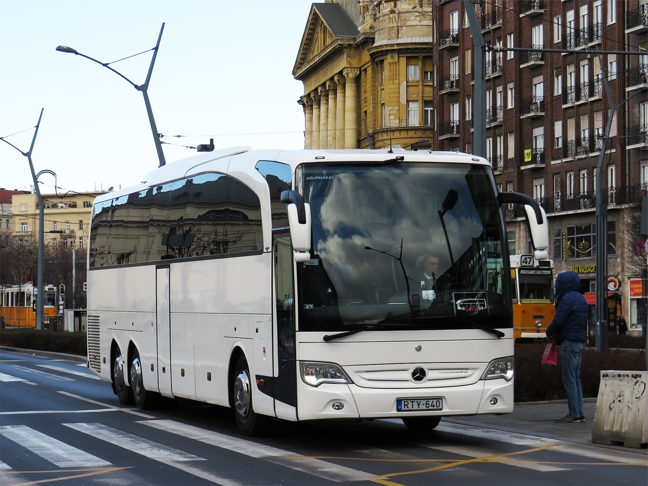 Венгрия, Mercedes-Benz Travego II M Edition 1 16RHD № RTY-640 Венгрия, Mercedes-Benz Travego II M Edition 1 16RHD № RTY-640