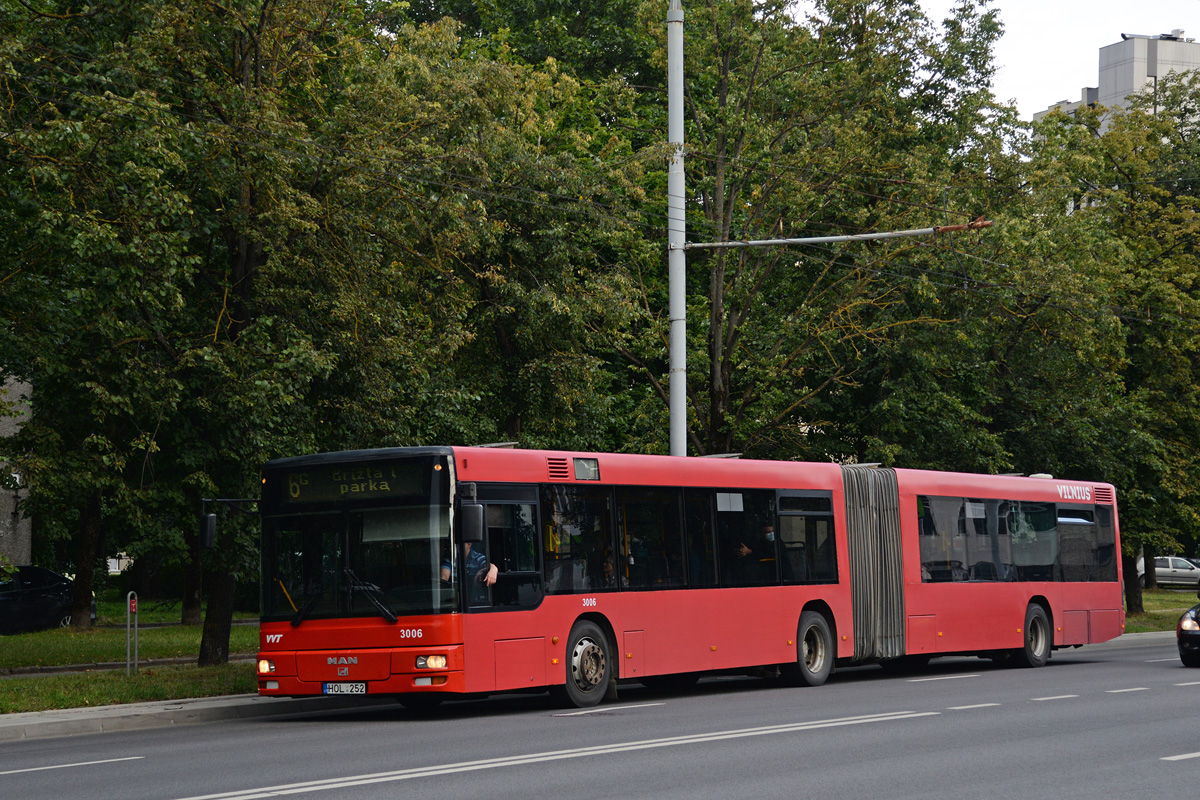 Литва, MAN A23 NG313 № 3006