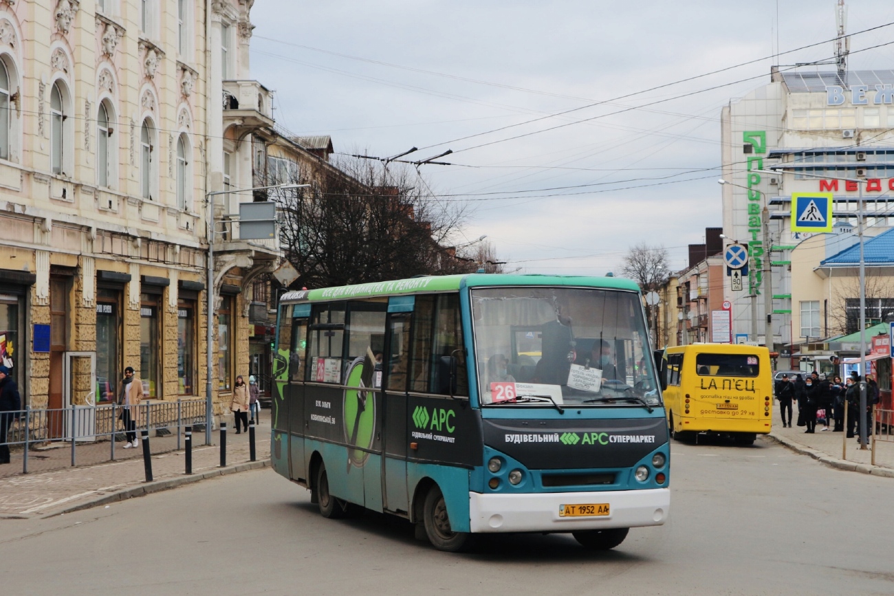 Ивано-Франковская область, I-VAN A07A1-60 № AT 1952 AA