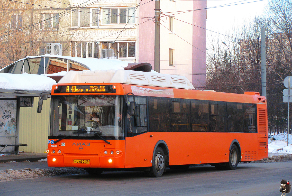 Нижегородская область, ЛиАЗ-5292.67 (CNG) № 20431