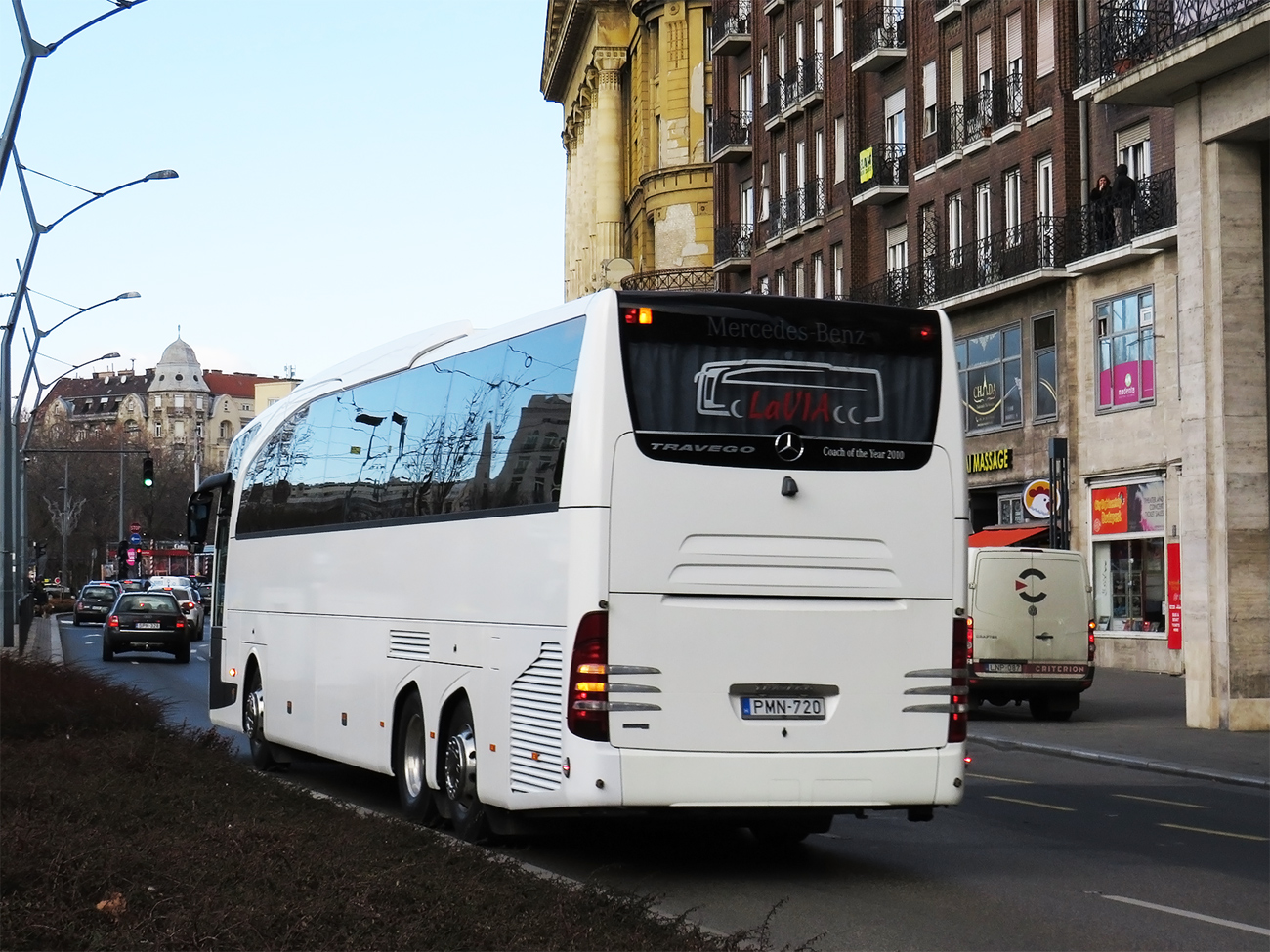 Венгрия, Mercedes-Benz Travego II M 16RHD facelift № PMN-720 Венгрия, Mercedes-Benz Travego II M 16RHD facelift № PMN-720