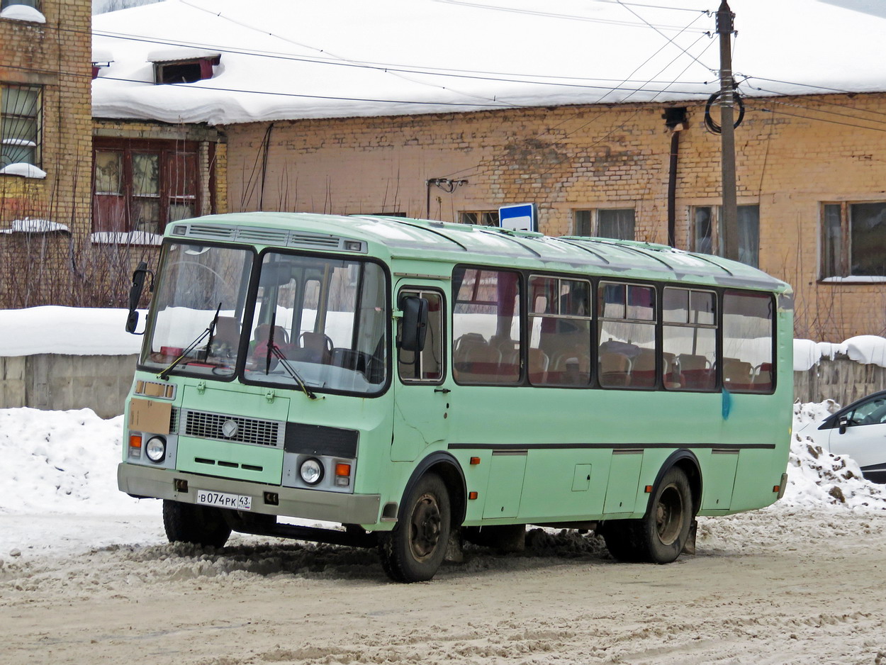 Кировская область, ПАЗ-4234 № В 074 РК 43