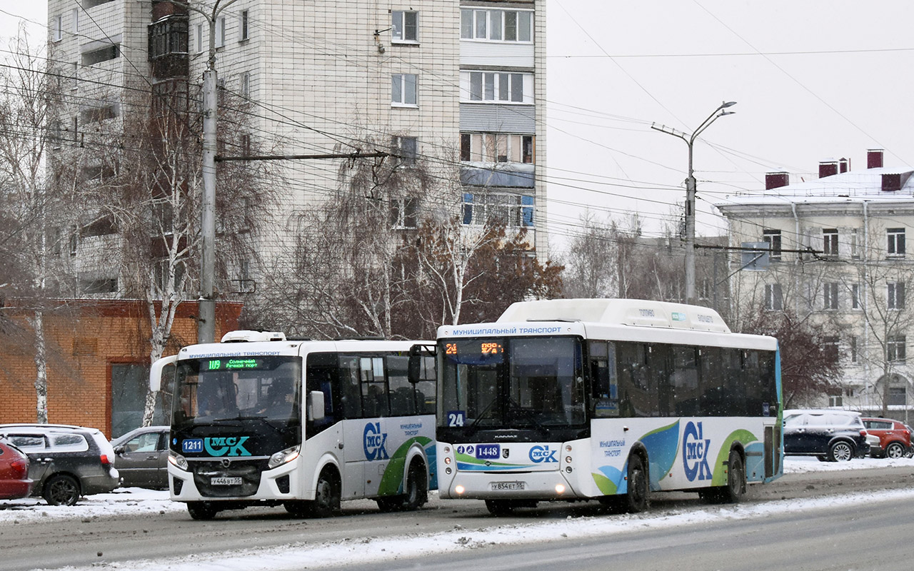 Омская область, НефАЗ-5299-30-56 № 1448