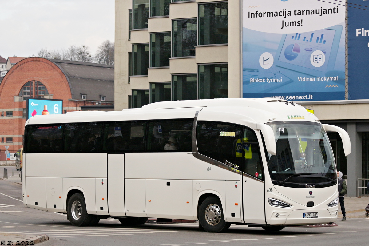 Литва, Irizar i6S 12,92-3,5 № 608