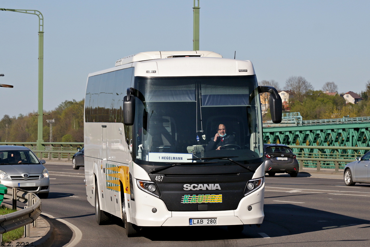 Литва, Scania Touring HD 12.0 № 487
