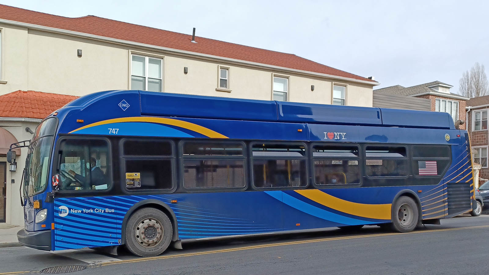 США, New Flyer Xcelsior XN40 № 747