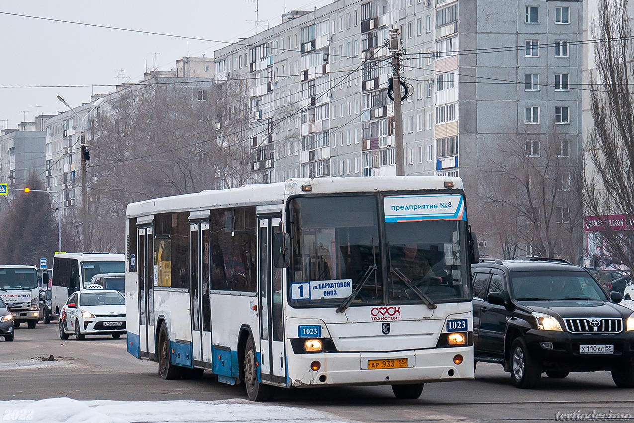 Омская область, НефАЗ-5299-20-15 № 1023
