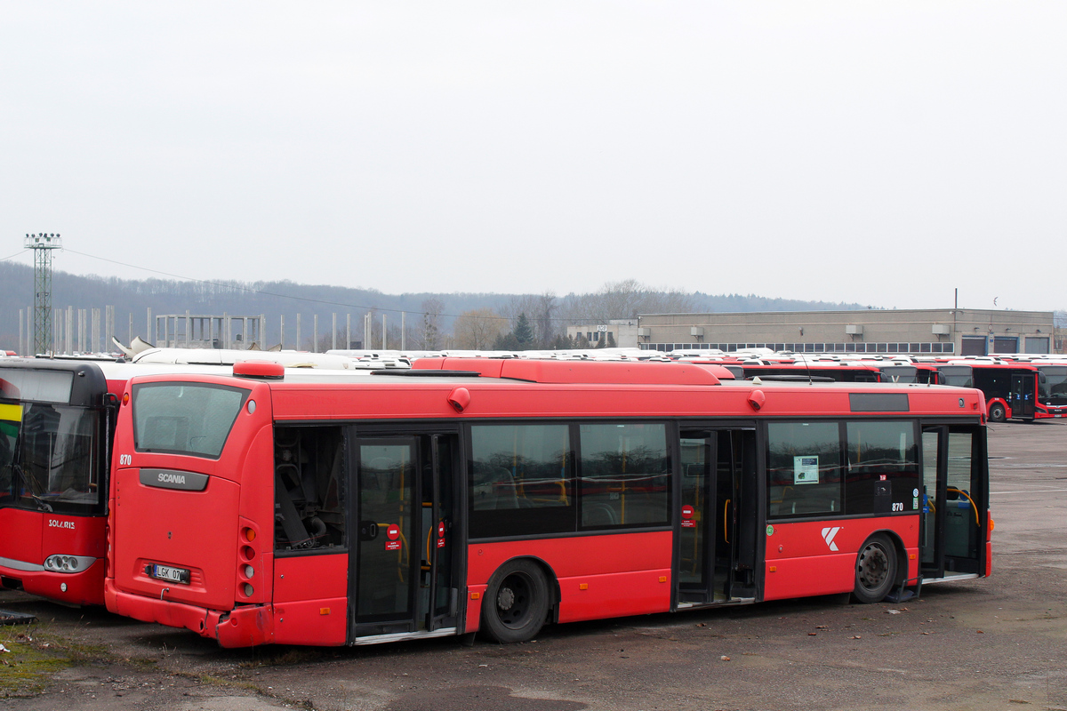 Литва, Scania OmniCity II № 870