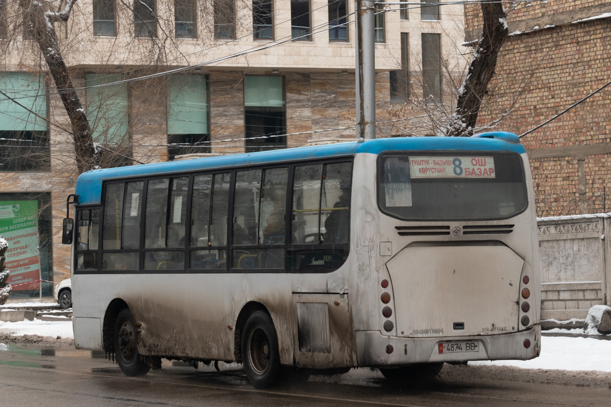 Кыргызстан, Yaxing JS6811GH № 4874 BB Кыргызстан, Yaxing JS6811GH № 4874 BB