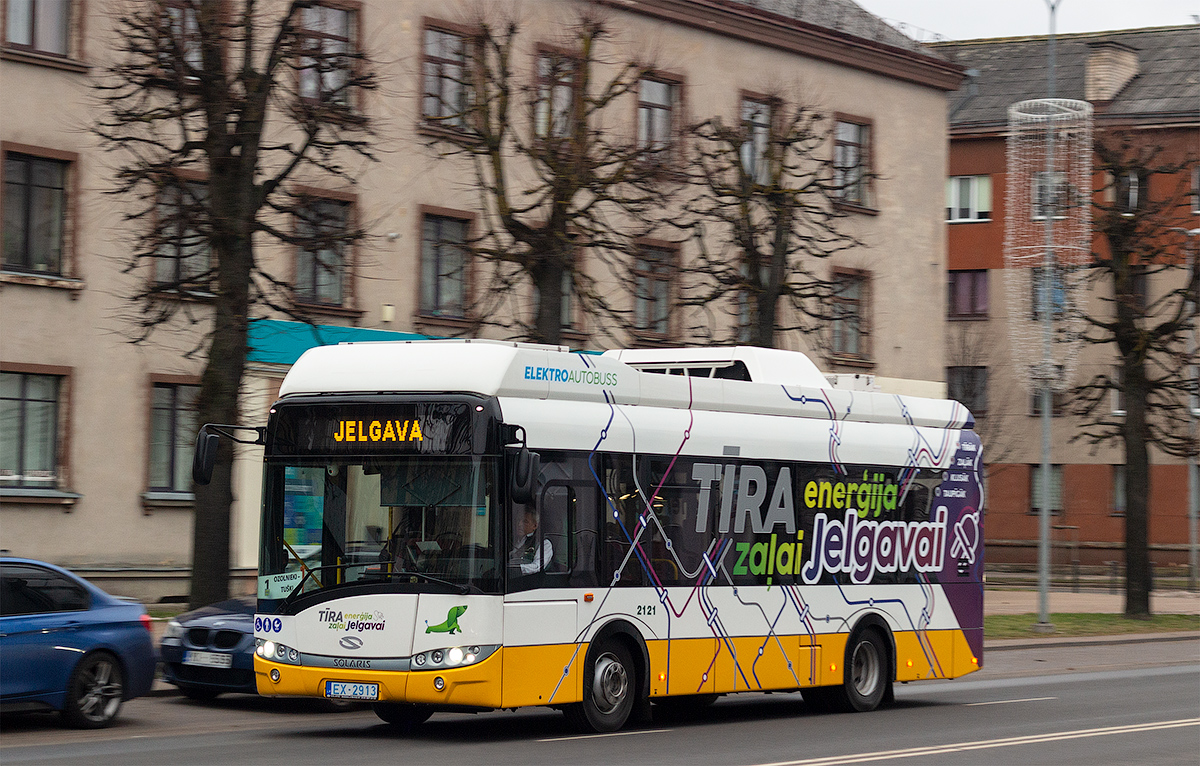 Латвия, Solaris Urbino III 8.9 LE electric № 2121