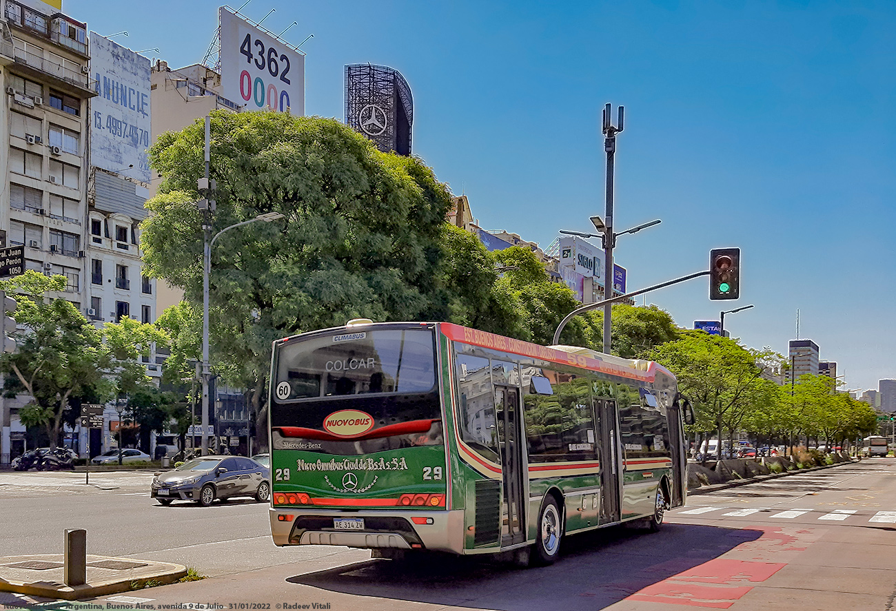 Аргентина, NuovoBus Cittá № 29