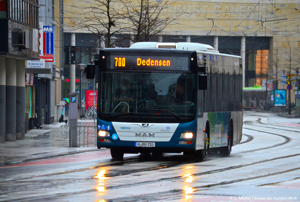 Нижняя Саксония, MAN A20 Lion's City Ü NÜ323 № H-RH 310