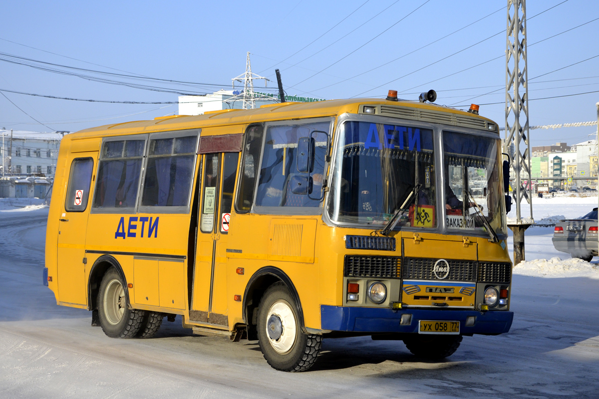 Саха (Якутия), ПАЗ-32053-70 № УХ 058 77 Саха (Якутия), ПАЗ-32053-70 № УХ 058 77