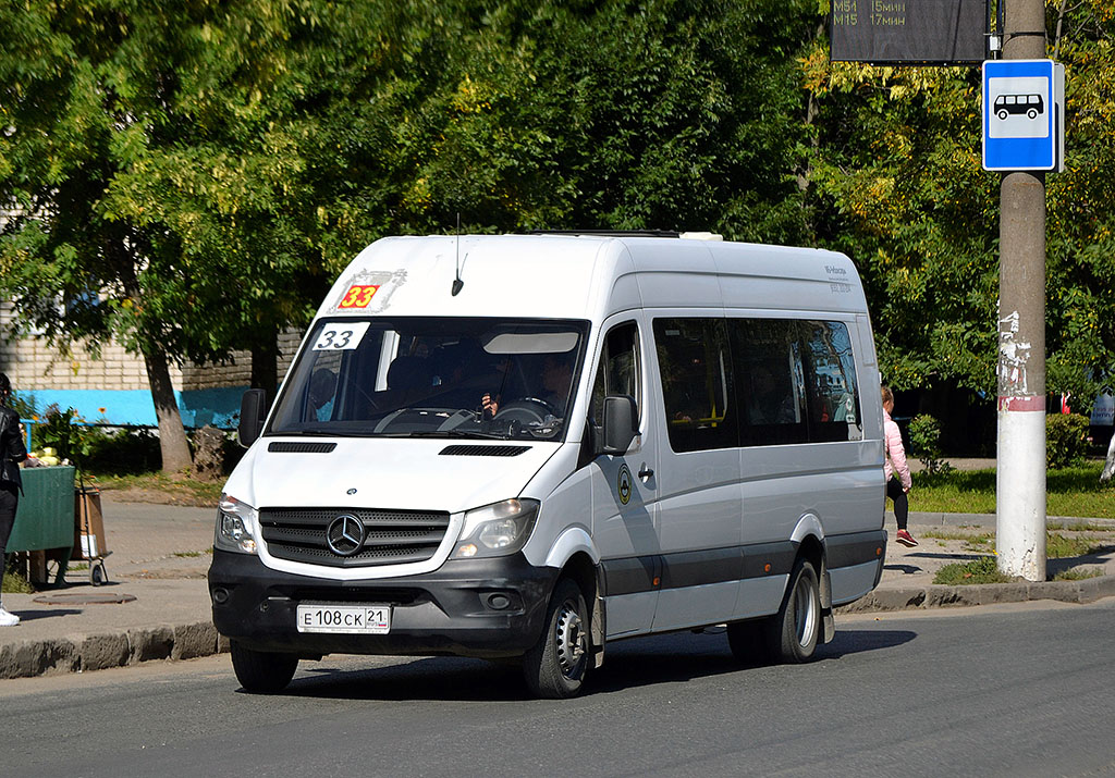 Чувашия, Луидор-22360C (MB Sprinter) № Е 108 СК 21