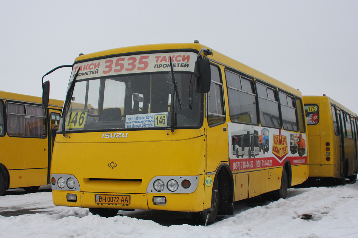 Одесская область, Богдан А09202 № BH 0072 AA